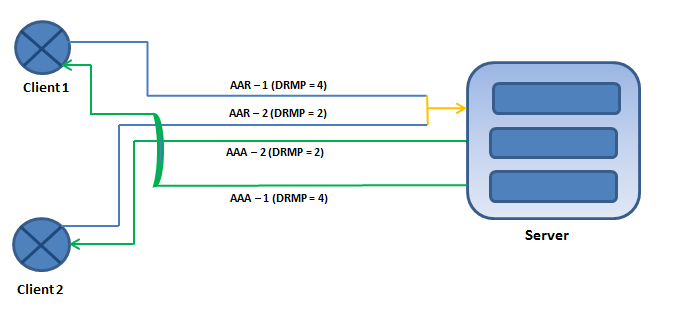 DRMP feature enabled on Client and Server DRMP feature enabled on Client and Server